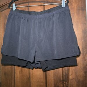 Titan Jet Black Performance Shorts